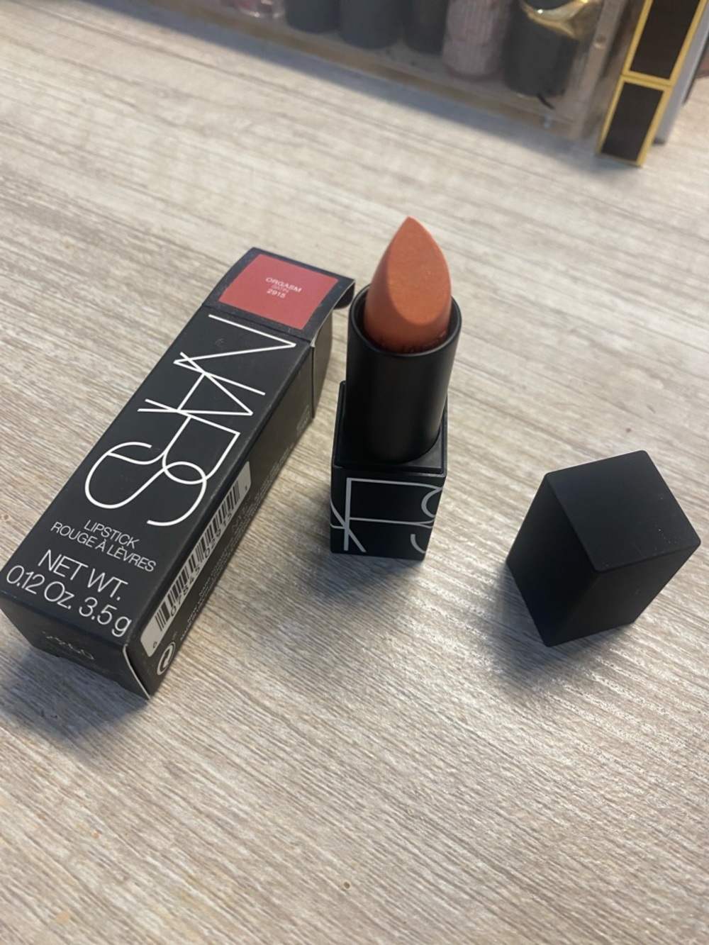 NARS Lipstick in Orgasm brand new